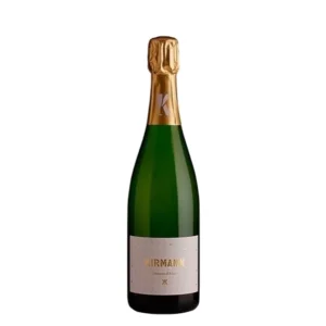 Bottiglia di Crémant d'Alsazia Pinot Bianco – Spumante metodo classico con note di frutta bianca e agrumi, 750 ml