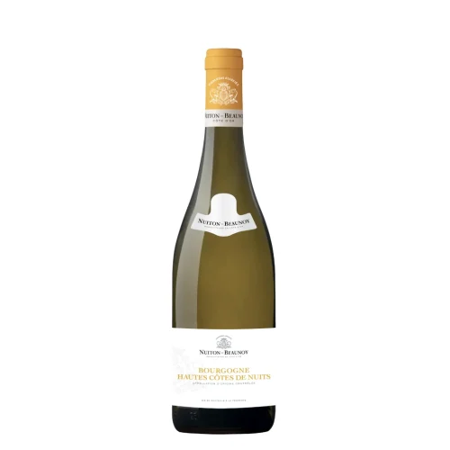 Bottiglia di Bourgogne Hautes Côtes de Nuits Blanc Nuiton-Beaunoy - Chardonnay con note di fiori bianchi e spezie
