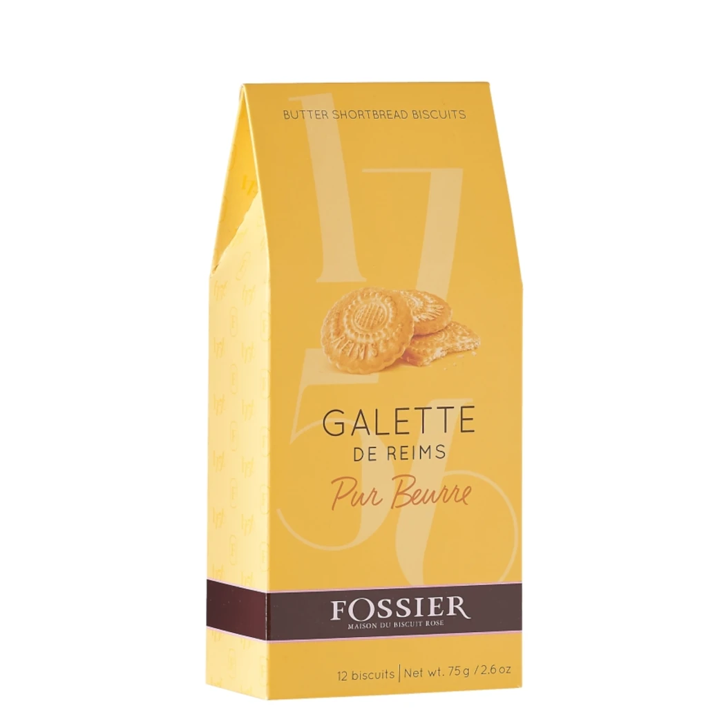 Galette Reims Fossier: biscotti croccanti al burro, specialità di Reims